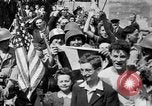 Image of American soldiers welcomed in France Belgium, 1944, second 58 stock footage video 65675045609