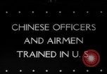 Standbild chinesischen Kadetten United States USA, 1945, aus Sekunde 1 historischem Filmmaterial Videoclip 65675045612