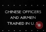 Standbild chinesischen Kadetten United States USA, 1945, aus Sekunde 6 historischem Filmmaterial Videoclip 65675045612