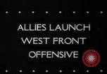 Image des Forces alliées Winter Offensive en Allemagne en Seconde Guerre Mondiale Allemagne, 1945, de la seconde 3 séquences d'archives historiques vidéo 65675045615