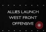 Image des Forces alliées Winter Offensive en Allemagne en Seconde Guerre Mondiale Allemagne, 1945, de la seconde 5 séquences d'archives historiques vidéo 65675045615