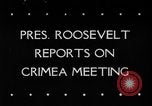 Image of President Franklin Roosevelt Washington DC USA, 1945, second 1 stock footage video 65675045620