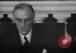 Image of President Franklin Roosevelt Washington DC USA, 1945, second 31 stock footage video 65675045620