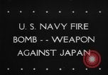 Standbild fire Bombe United States USA, 1944, aus Sekunde 1 historischem Filmmaterial Videoclip 65675045622