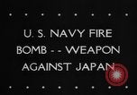 Standbild fire Bombe United States USA, 1944, aus Sekunde 3 historischem Filmmaterial Videoclip 65675045622