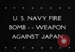 Standbild fire Bombe United States USA, 1944, aus Sekunde 4 historischem Filmmaterial Videoclip 65675045622