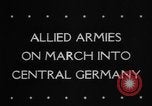 Immagine di Stati Uniti invadono Saar regione seconda guerra mondiale Germania, 1945, secondo 3 filmato di repertorio 65675045624