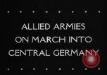 Immagine di Stati Uniti invadono Saar regione seconda guerra mondiale Germania, 1945, secondo 4 filmato di repertorio 65675045624