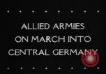 Immagine di Stati Uniti invadono Saar regione seconda guerra mondiale Germania, 1945, secondo 5 filmato di repertorio 65675045624
