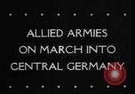 Immagine di Stati Uniti invadono Saar regione seconda guerra mondiale Germania, 1945, secondo 6 filmato di repertorio 65675045624