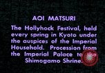 Image of Aoi Matsuri Kyoto Japan, 1937, second 11 stock footage video 65675045638