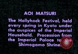 Image of Aoi Matsuri Kyoto Japan, 1937, second 14 stock footage video 65675045638