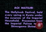Image of Aoi Matsuri Kyoto Japan, 1937, second 22 stock footage video 65675045638