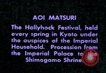 Image of Aoi Matsuri Kyoto Japan, 1937, second 25 stock footage video 65675045638