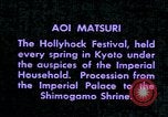 Image of Aoi Matsuri Kyoto Japan, 1937, second 27 stock footage video 65675045638