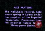Image of Aoi Matsuri Kyoto Japan, 1937, second 28 stock footage video 65675045638