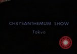 Image of Chrysanthemum show Tokyo Japan, 1937, second 1 stock footage video 65675045639