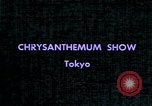 Image of Chrysanthemum show Tokyo Japan, 1937, second 3 stock footage video 65675045639