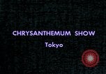 Image of Chrysanthemum show Tokyo Japan, 1937, second 4 stock footage video 65675045639