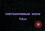Image of Chrysanthemum show Tokyo Japan, 1937, second 5 stock footage video 65675045639