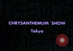 Image of Chrysanthemum show Tokyo Japan, 1937, second 6 stock footage video 65675045639