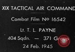 Image of U.S. P-47 strafes roads and fields World War 2 European Theater, 1945, second 5 stock footage video 65675045652