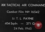 Image of U.S. P-47 strafes roads and fields World War 2 European Theater, 1945, second 6 stock footage video 65675045652