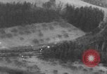 Image of US P-47 strafes train World War II European Theater, 1945, second 36 stock footage video 65675045653