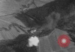 Image of P-47 gun camera footage World War 2 strafing European Theater, 1945, second 11 stock footage video 65675045655