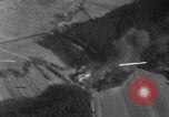 Image of P-47 gun camera footage World War 2 strafing European Theater, 1945, second 12 stock footage video 65675045655
