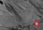 Image of P-47 gun camera footage World War 2 strafing European Theater, 1945, second 16 stock footage video 65675045655