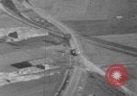 Image of P-47 gun camera footage World War 2 strafing European Theater, 1945, second 35 stock footage video 65675045655