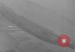 Image of P-47 gun camera footage World War 2 strafing European Theater, 1945, second 52 stock footage video 65675045655
