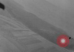 Image of P-47 gun camera footage World War 2 strafing European Theater, 1945, second 54 stock footage video 65675045655