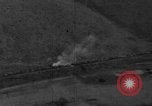 Image of P-47 gun camera footage strafing train World War 2 European Theater, 1945, second 9 stock footage video 65675045656