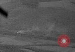 Image of P-47 gun camera footage strafing train World War 2 European Theater, 1945, second 18 stock footage video 65675045656
