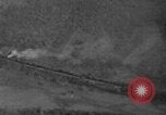 Image of P-47 gun camera footage strafing train World War 2 European Theater, 1945, second 23 stock footage video 65675045656