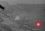 Image of P-47 gun camera footage strafing train World War 2 European Theater, 1945, second 31 stock footage video 65675045656