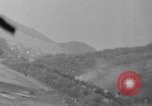 Image of P-47 gun camera footage strafing train World War 2 European Theater, 1945, second 37 stock footage video 65675045656
