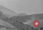 Image of P-47 gun camera footage strafing train World War 2 European Theater, 1945, second 38 stock footage video 65675045656
