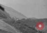 Image of P-47 gun camera footage strafing train World War 2 European Theater, 1945, second 39 stock footage video 65675045656