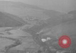 Image of P-47 gun camera footage strafing train World War 2 European Theater, 1945, second 42 stock footage video 65675045656
