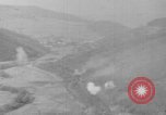 Image of P-47 gun camera footage strafing train World War 2 European Theater, 1945, second 44 stock footage video 65675045656