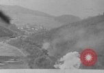 Image of P-47 gun camera footage strafing train World War 2 European Theater, 1945, second 49 stock footage video 65675045656