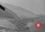 Image of P-47 gun camera footage strafing train World War 2 European Theater, 1945, second 51 stock footage video 65675045656