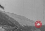 Image of P-47 gun camera footage strafing train World War 2 European Theater, 1945, second 53 stock footage video 65675045656