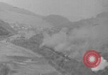 Image of P-47 gun camera footage strafing train World War 2 European Theater, 1945, second 58 stock footage video 65675045656
