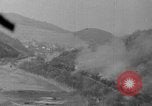 Image of P-47 gun camera footage strafing train World War 2 European Theater, 1945, second 60 stock footage video 65675045656