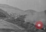Image of P-47 gun camera footage strafing train World War 2 European Theater, 1945, second 61 stock footage video 65675045656