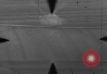 Image of P-47 of U.S. 404th squadron strafing European Theater, 1945, second 14 stock footage video 65675045658